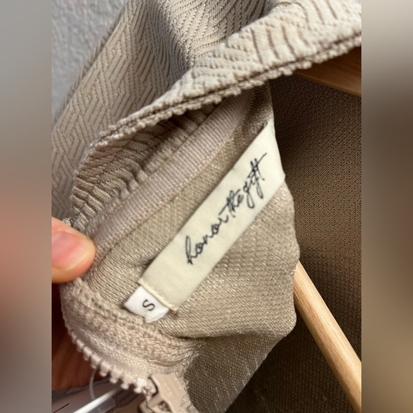 Rare Honor The Gift Women’s Sweatshirt & Sweatpants Set S Beige Tracksuit Luxury - Picture 6 of 13